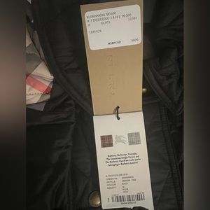 New With Tags Long Burberry Trench Coat